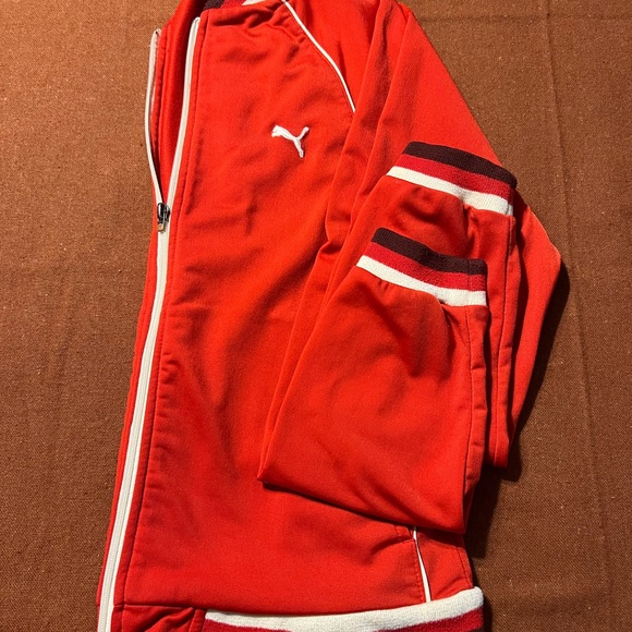 Puma Red Jacket with White Accents - Picture 15 of 16